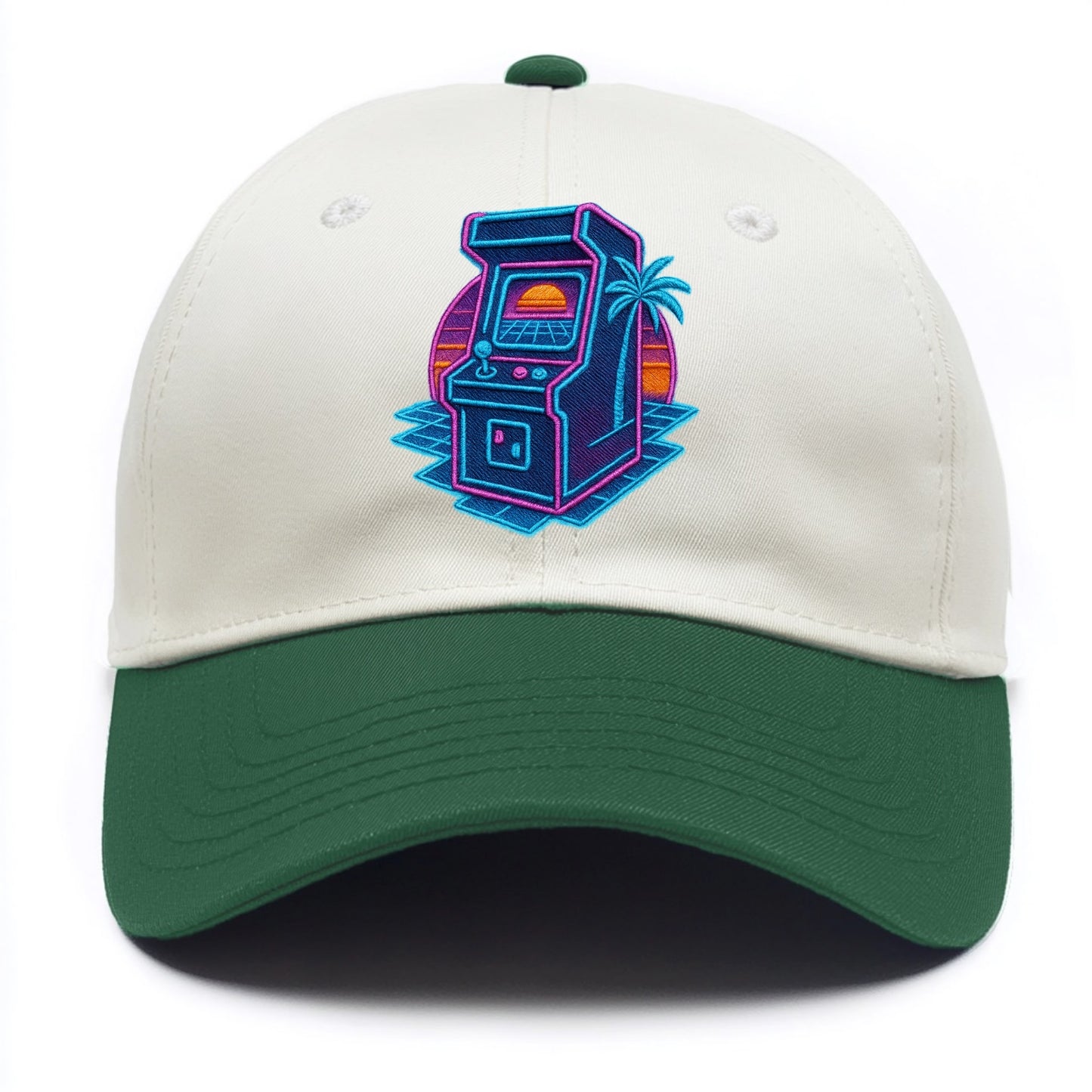 Arcade Machine - Two Tone Cap - Green