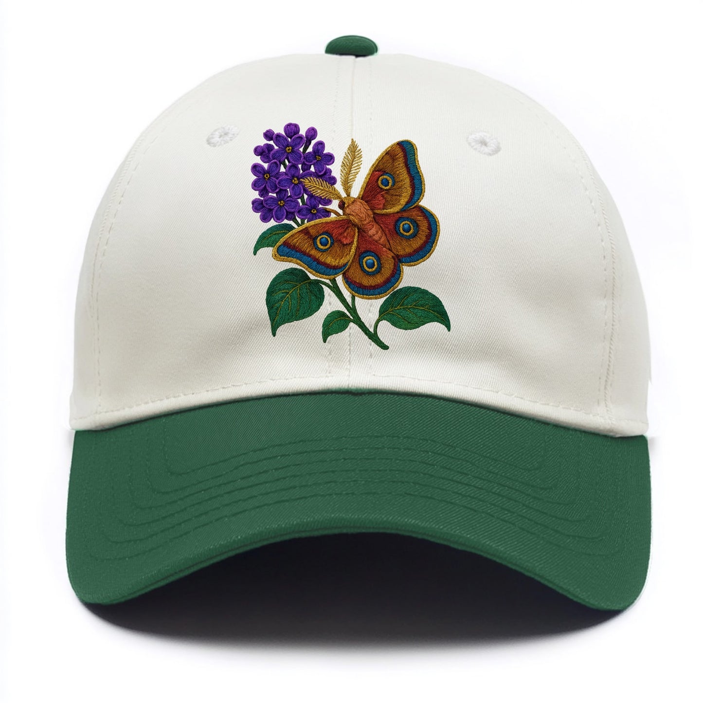 Polyphemus Moth - Two Tone Cap - Green