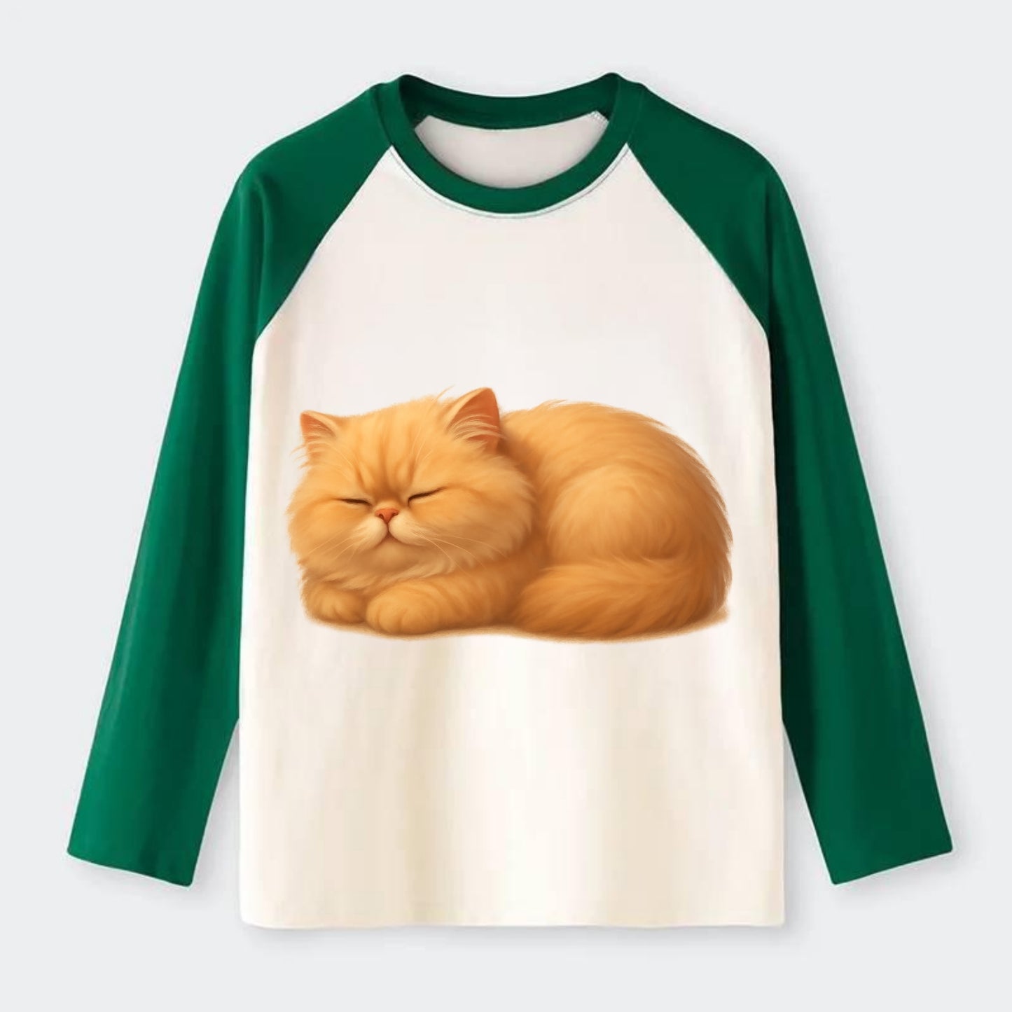 Napoleon - Raglan Long Sleeve T-Shirt - Green