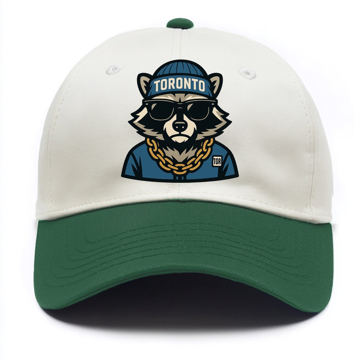 Toronto Raccoon - Two Tone Cap - Green