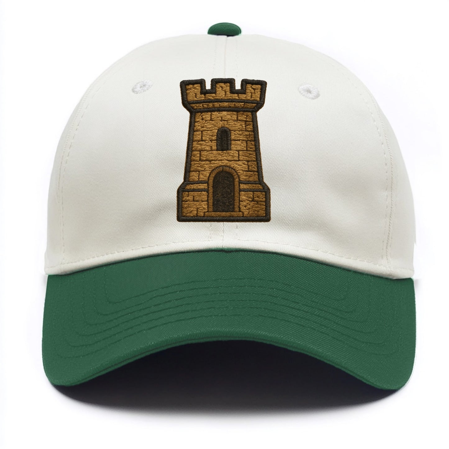 Castle Tower - Two Tone Cap - Green
