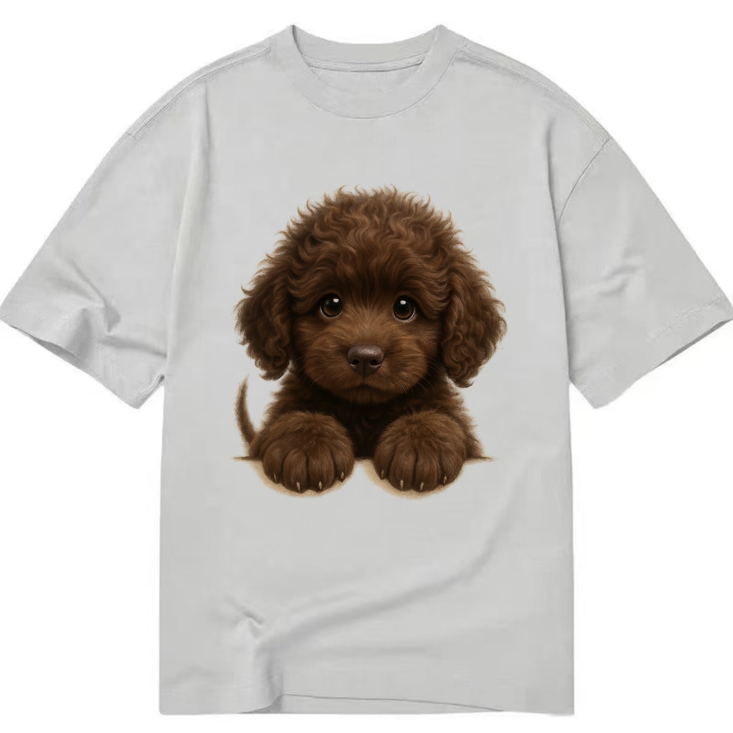 Irish Water Spaniel - Classic T-shirt - Grey