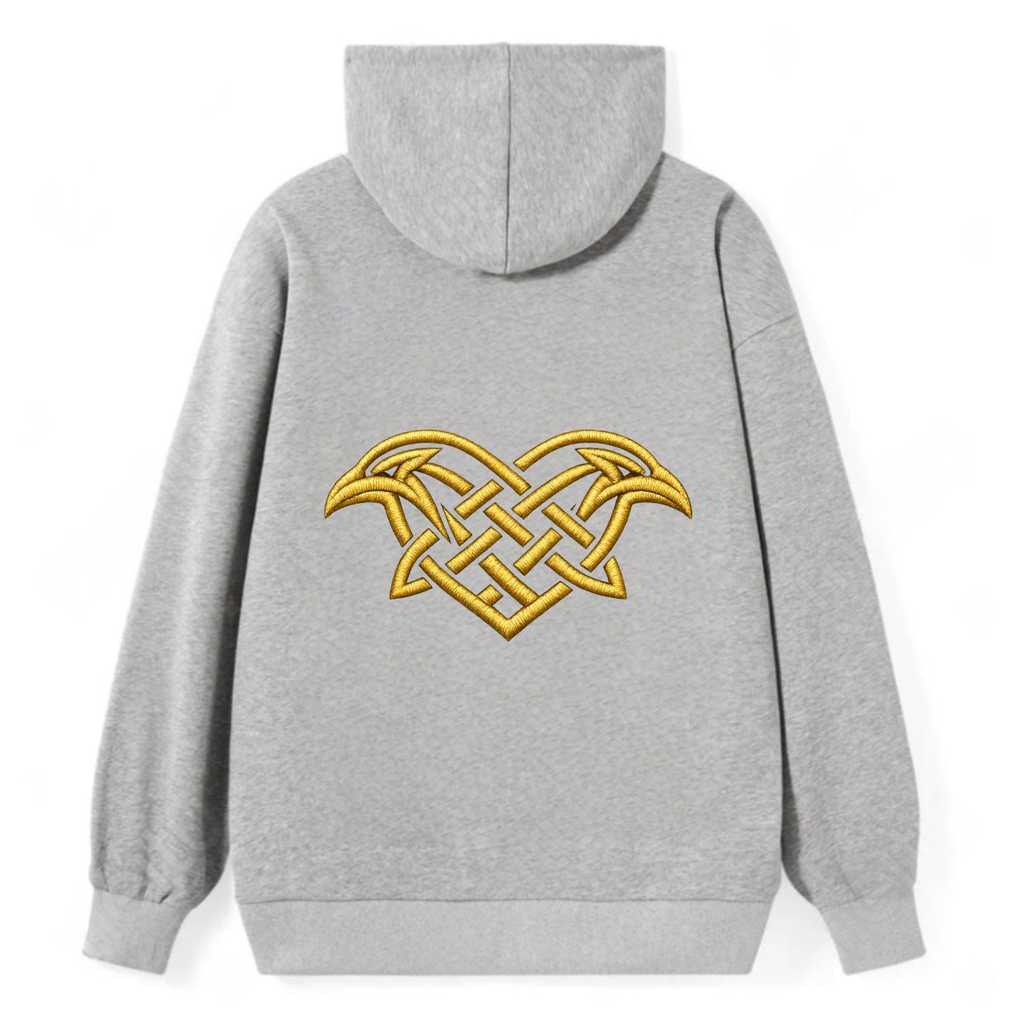 Raven Knot - Classic Pullover Hoodie - Grey