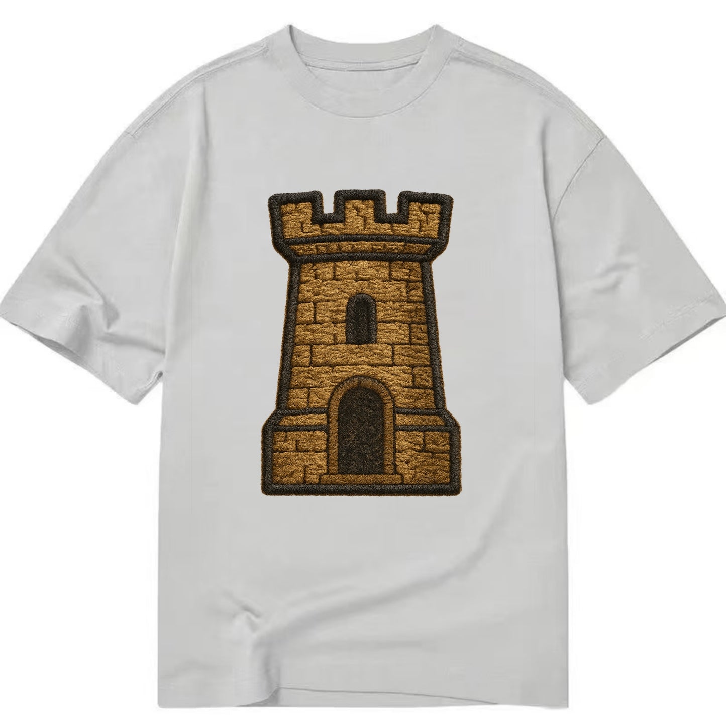 Castle Tower - Classic T-shirt - Grey
