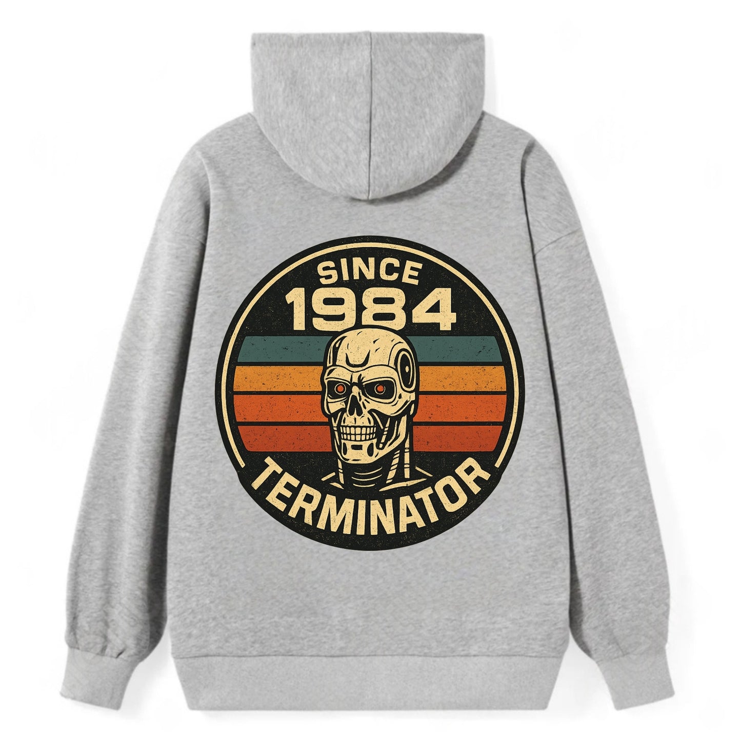 Terminator - Classic Pullover Hoodie - Grey