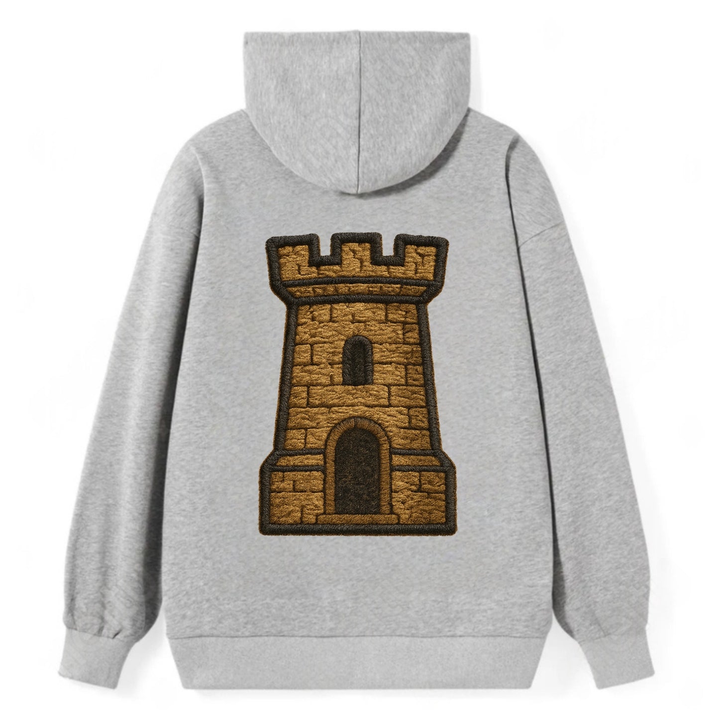 Castle Tower - Classic Pullover Hoodie - Grey