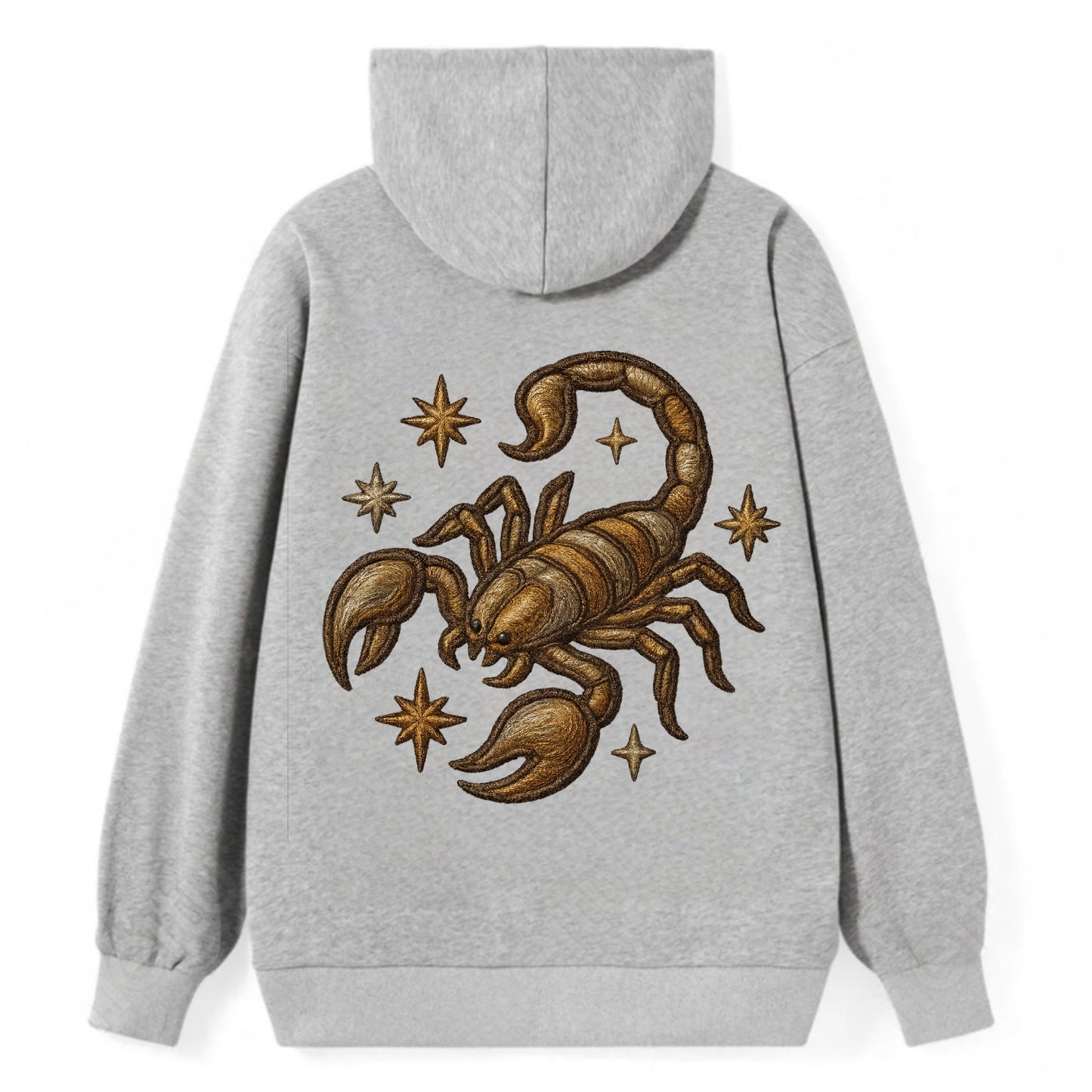 Scorpio Scorpion - Classic Pullover Hoodie - Grey