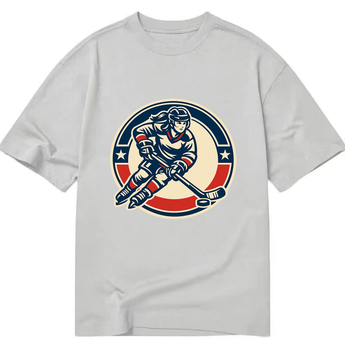 Fearless Ice Warrior - Classic T-shirt - Grey