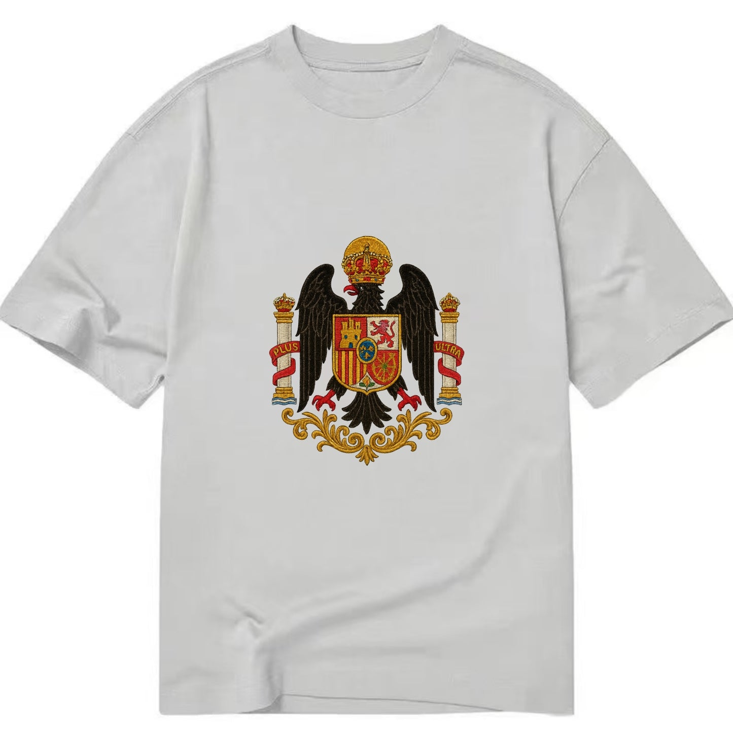 Imperial Eagle Of Spain Crest - Classic T-shirt - Grey