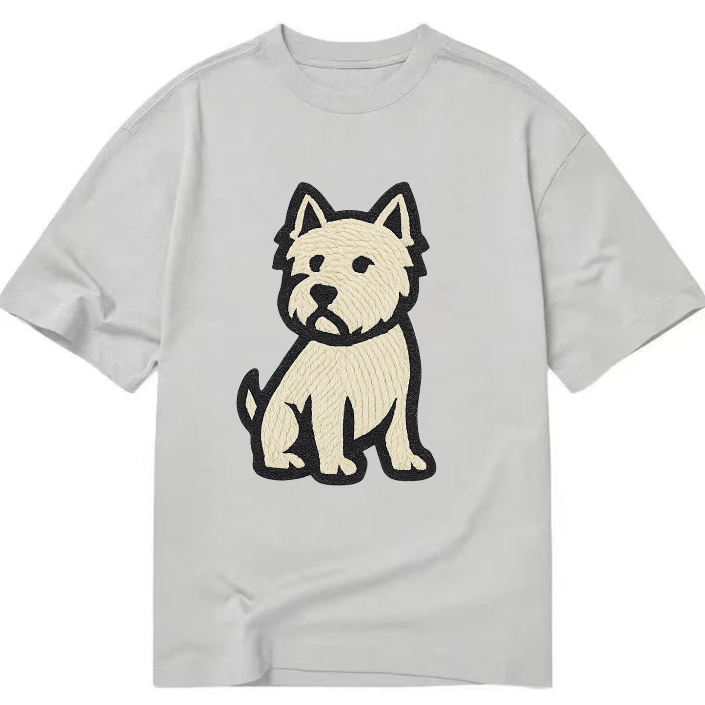 West Highland White Terrier - Alert stan Classic T-shirt - Grey