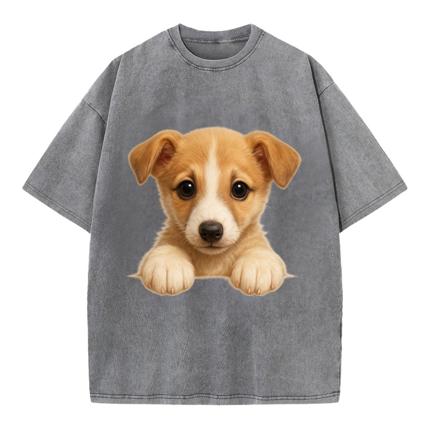 Whippet - Vintage T-shirt - Grey