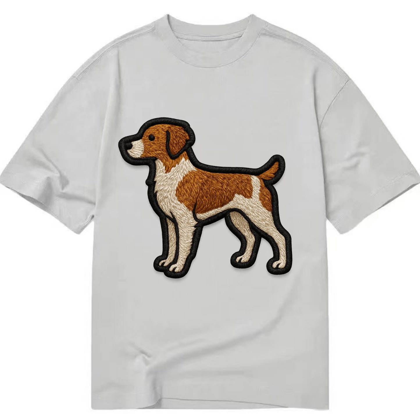 Brittany - Contemporary athletic logo wi - Classic T-shirt - Grey