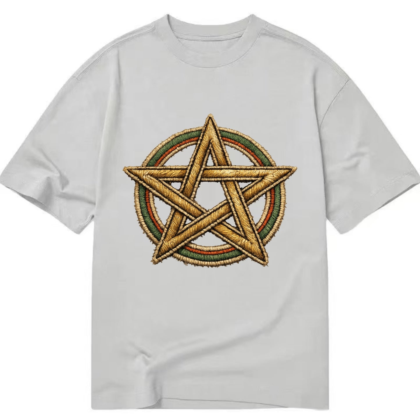 Pentacle Knot - Classic T-shirt - Grey