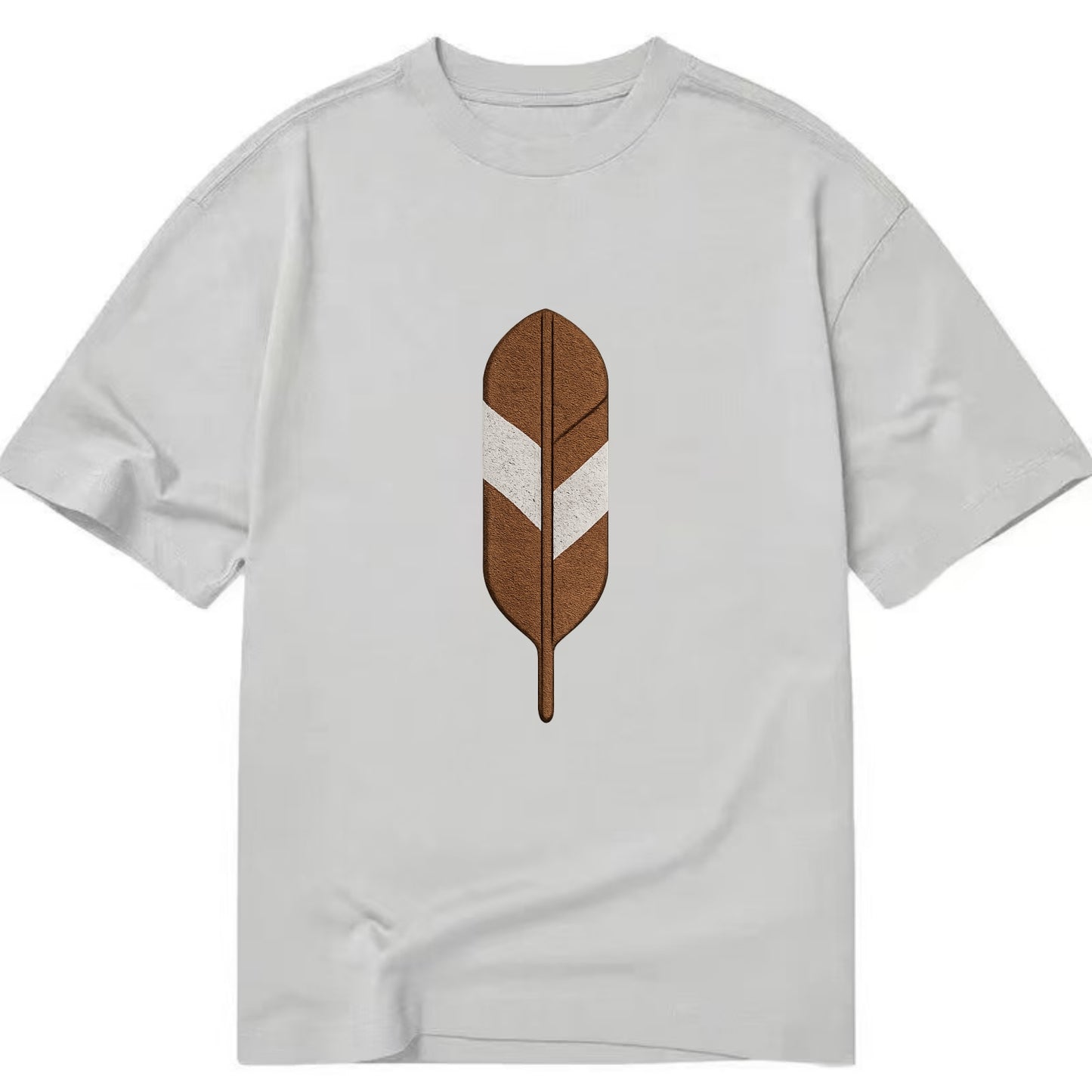 Eagle Feather - Classic T-shirt - Grey