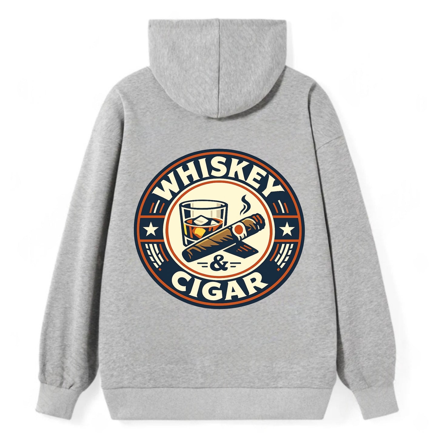 Sophisticated Spirits Emblem - Classic Pullover Hoodie - Grey