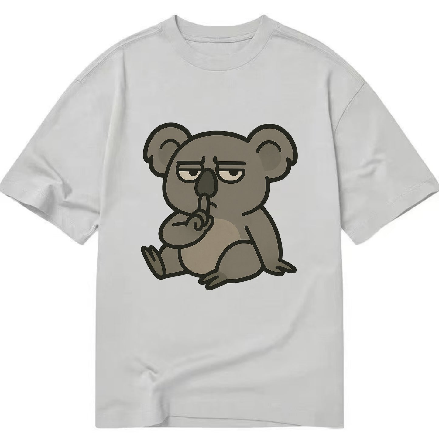 The Koala Judging - Classic T-shirt - Grey