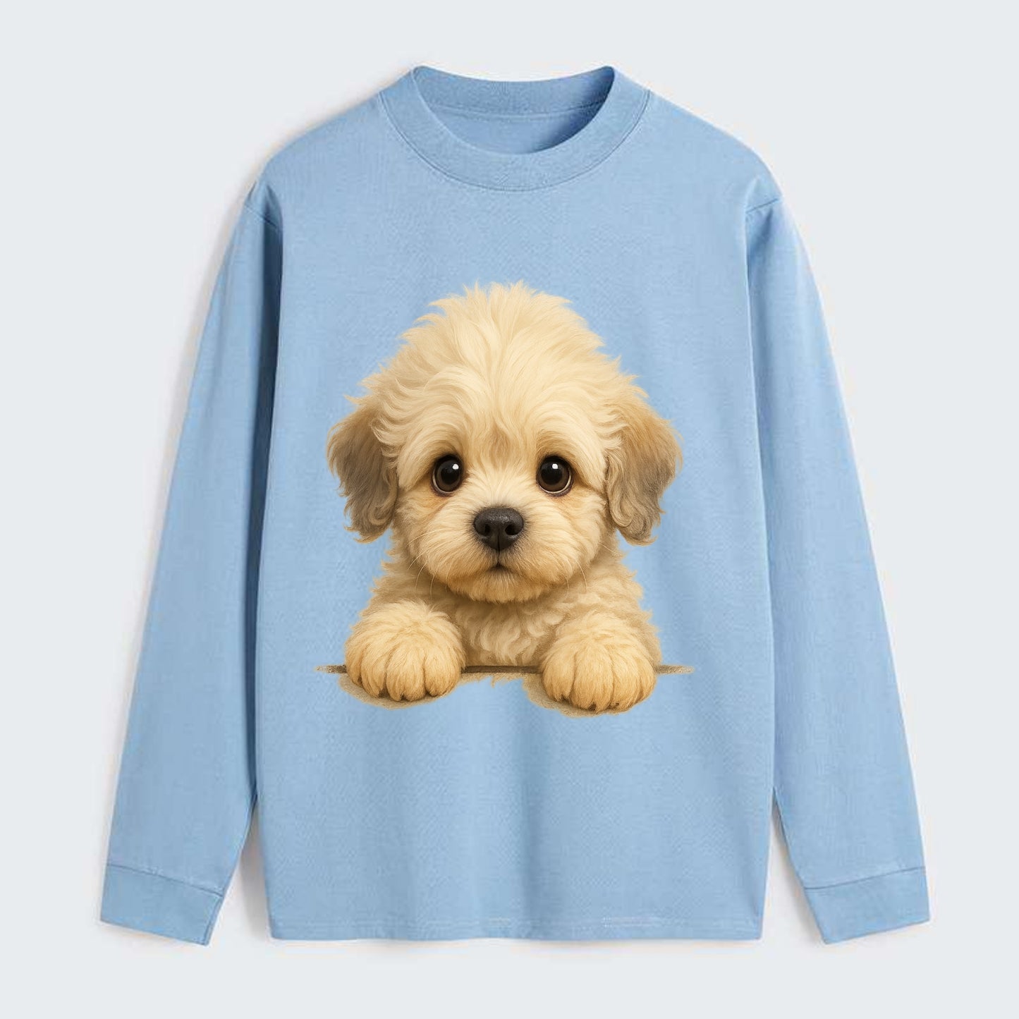 Dandie Dinmont Terrier - Classic Long S - Classic Long Sleeve Shirt - Light Blue