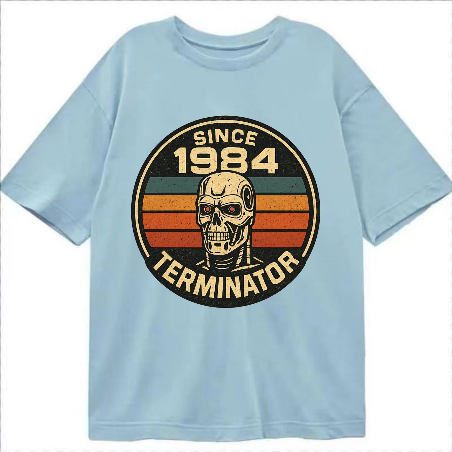 Terminator - Classic T-shirt - Light Blue