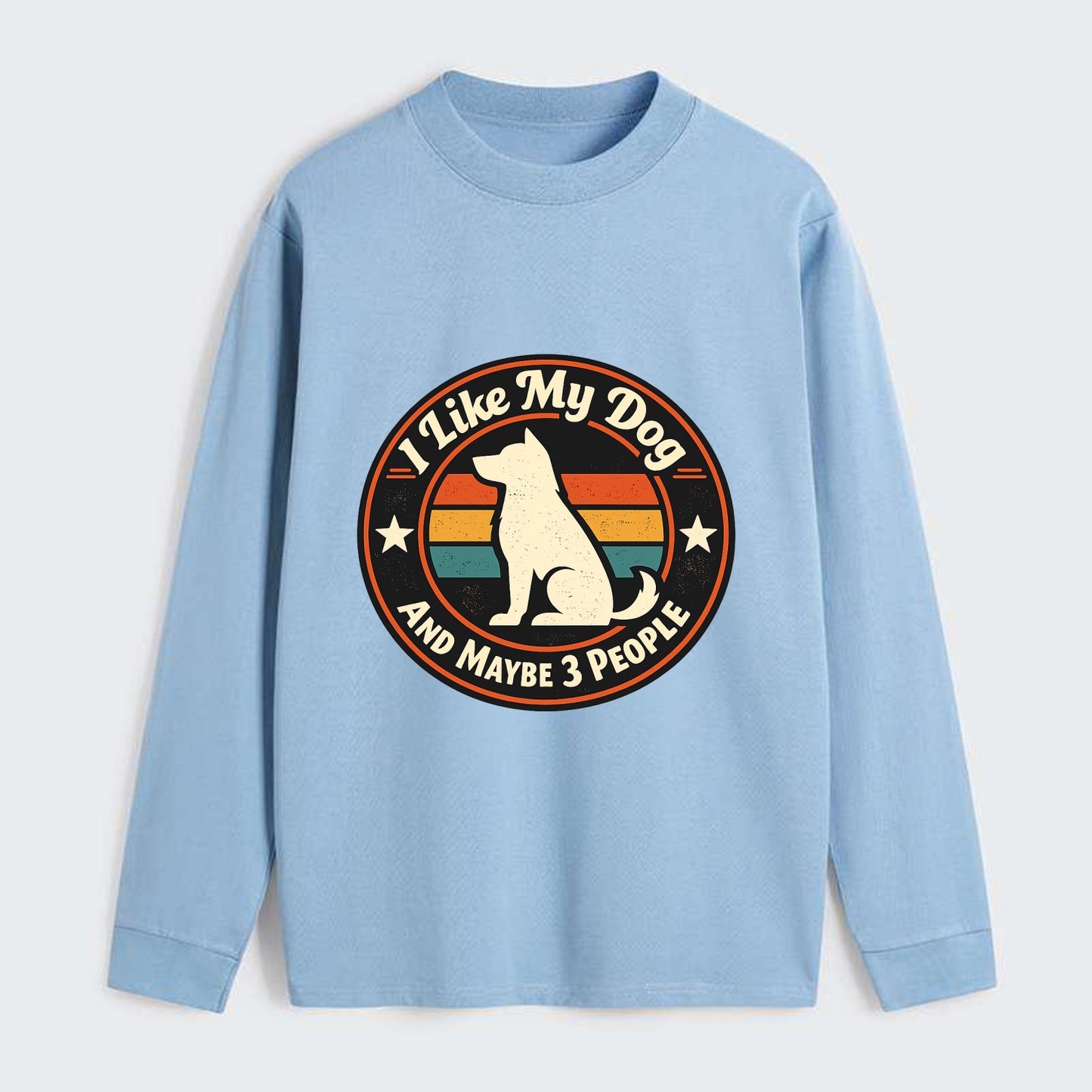 Canine Companion Crew - Classic Long Sleeve Shirt - Light Blue