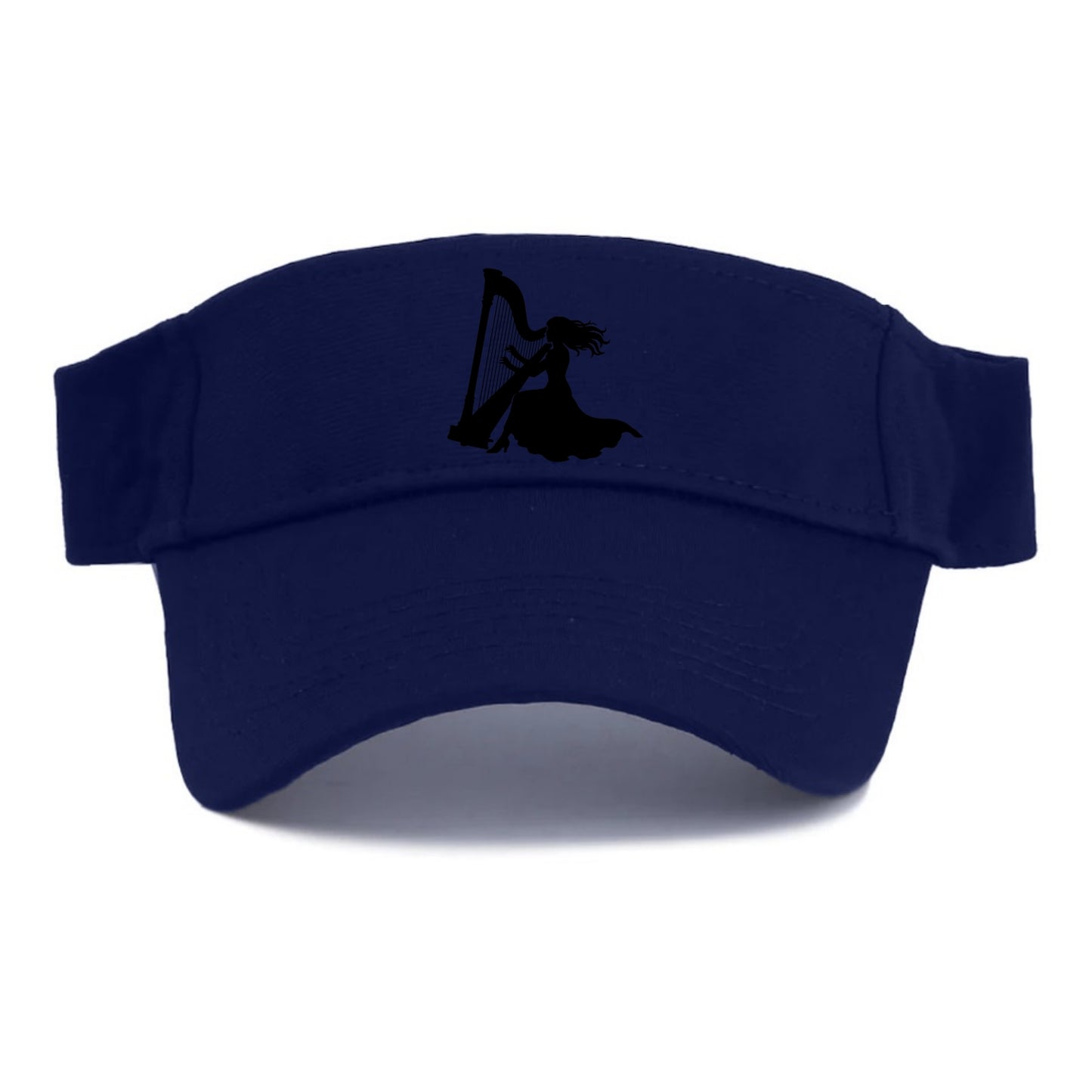 Harpist playing ethereal melody - Visor - Navy