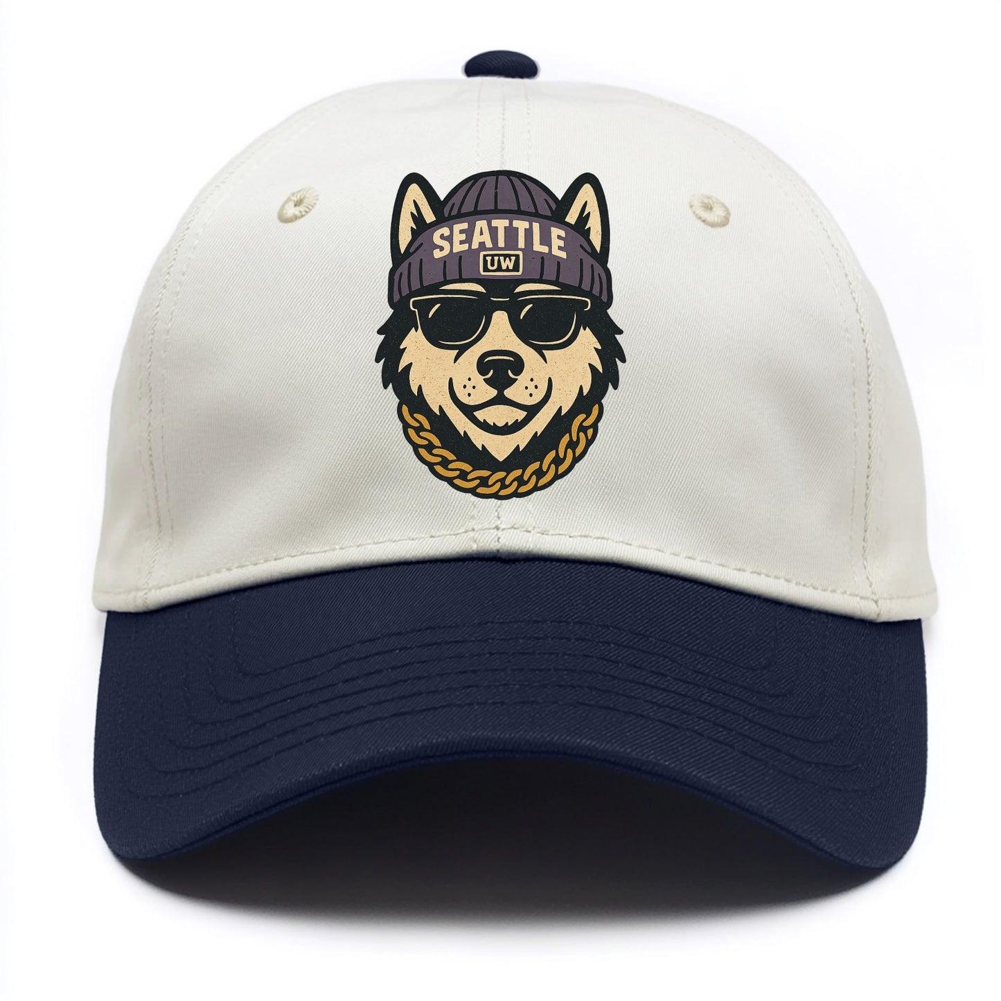 Seattle Husky - Two Tone Cap - Navy
