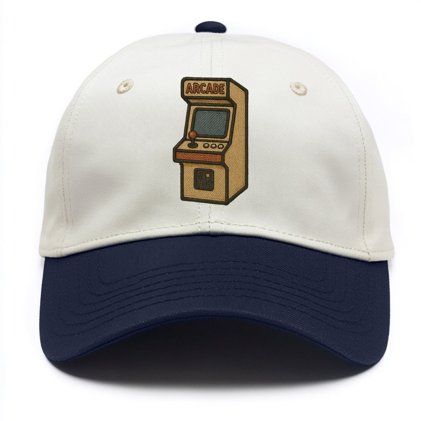 Arcade Cabinet - Two Tone Cap - Navy