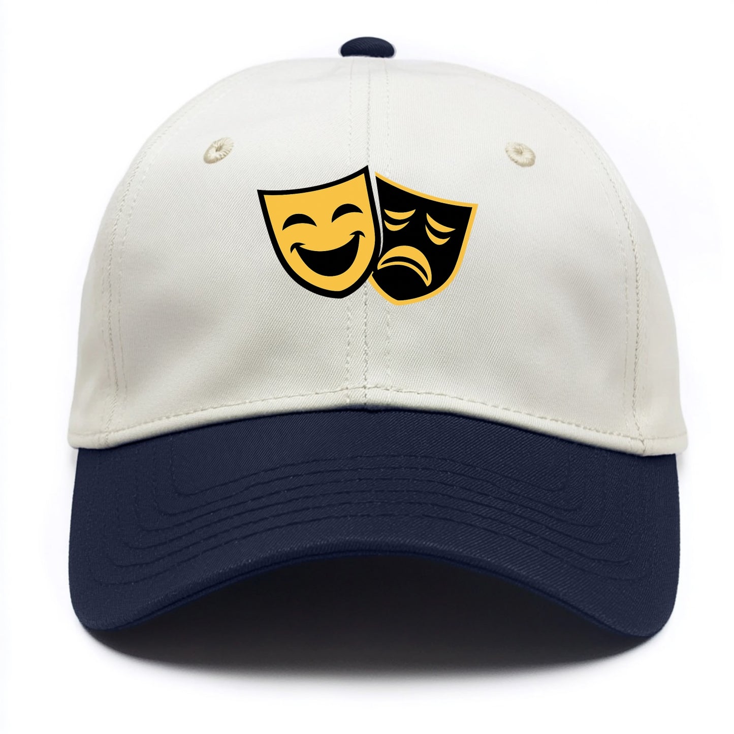 Golden Duality of Theater - Two Tone Cap - Navy