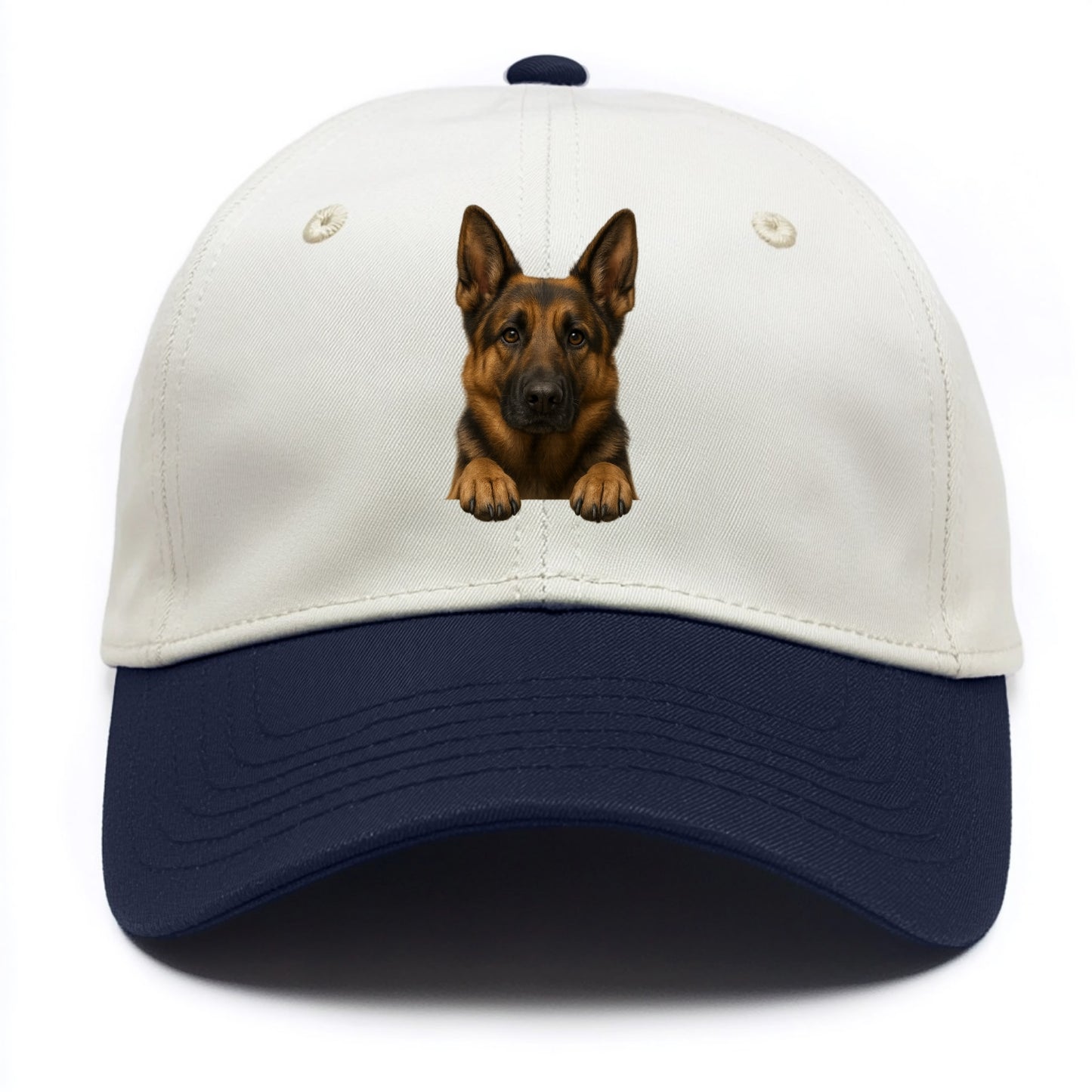 German Shepherd - Two Tone Cap - Navy