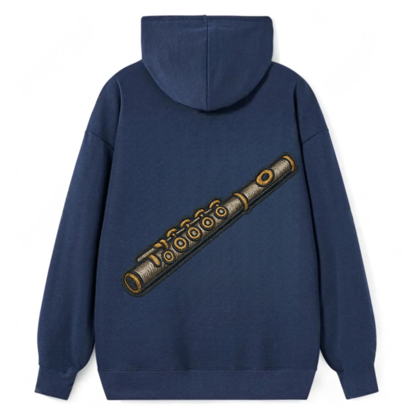 Flute - Classic Pullover Hoodie - Navy