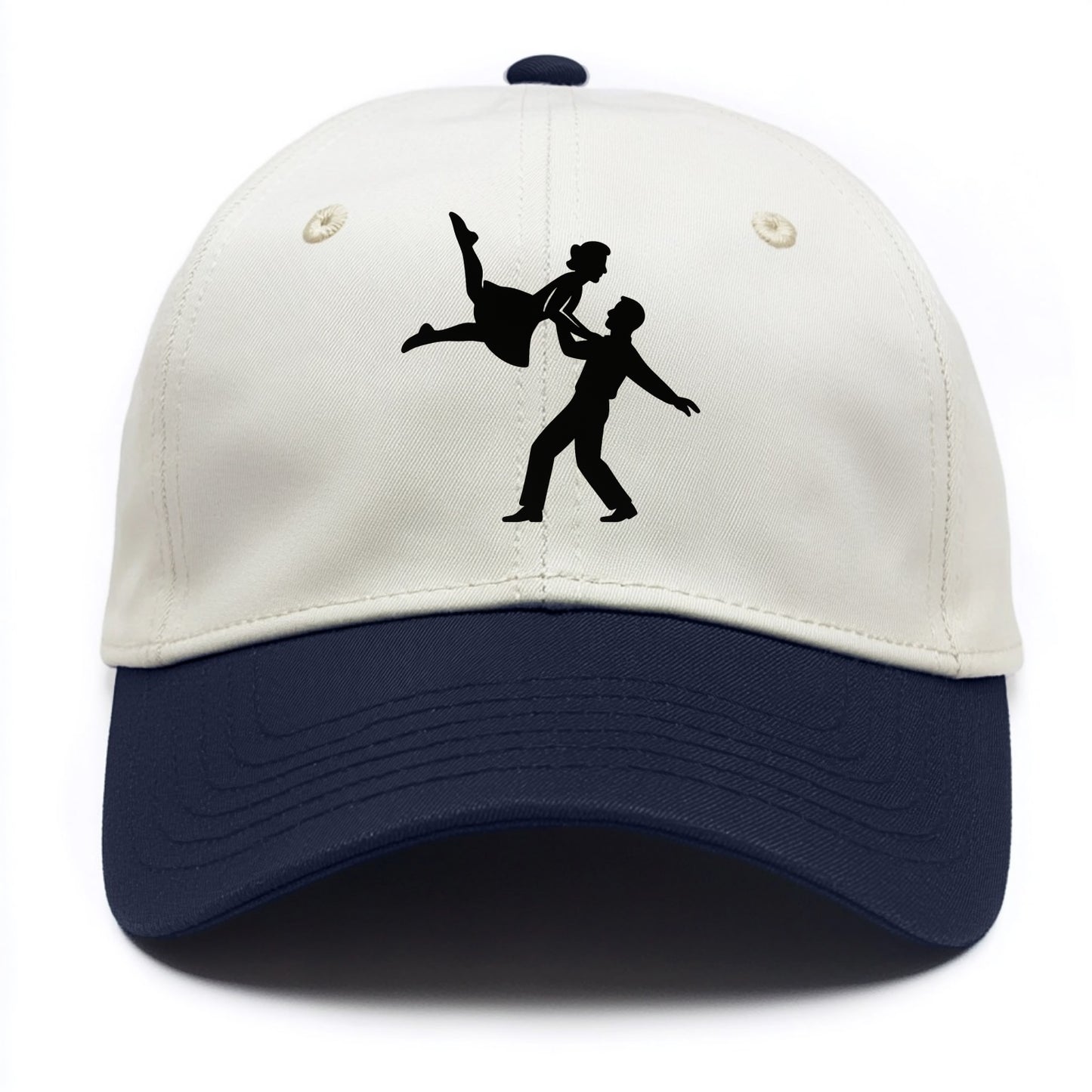 Swing dancers aerial lift - Two Tone Cap - Navy