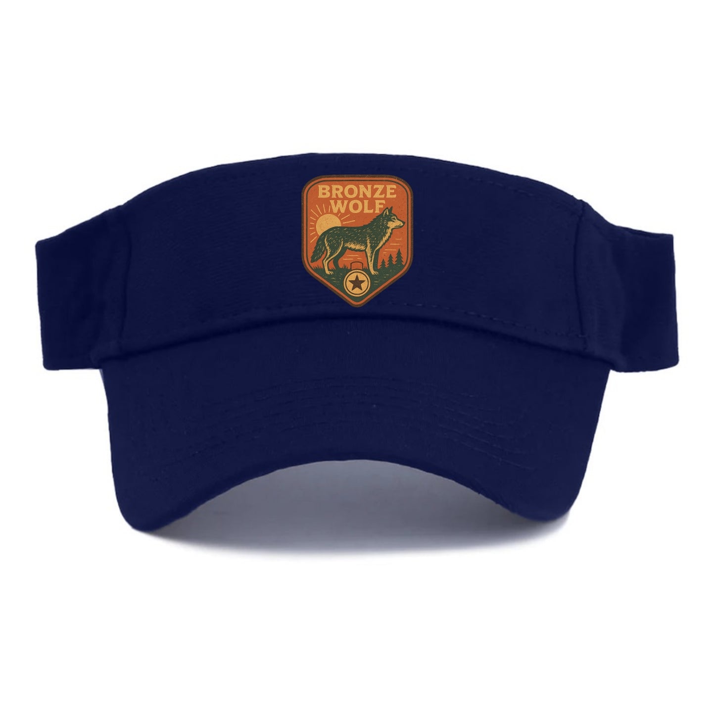 Bronze Wolf Medal - Visor - Navy