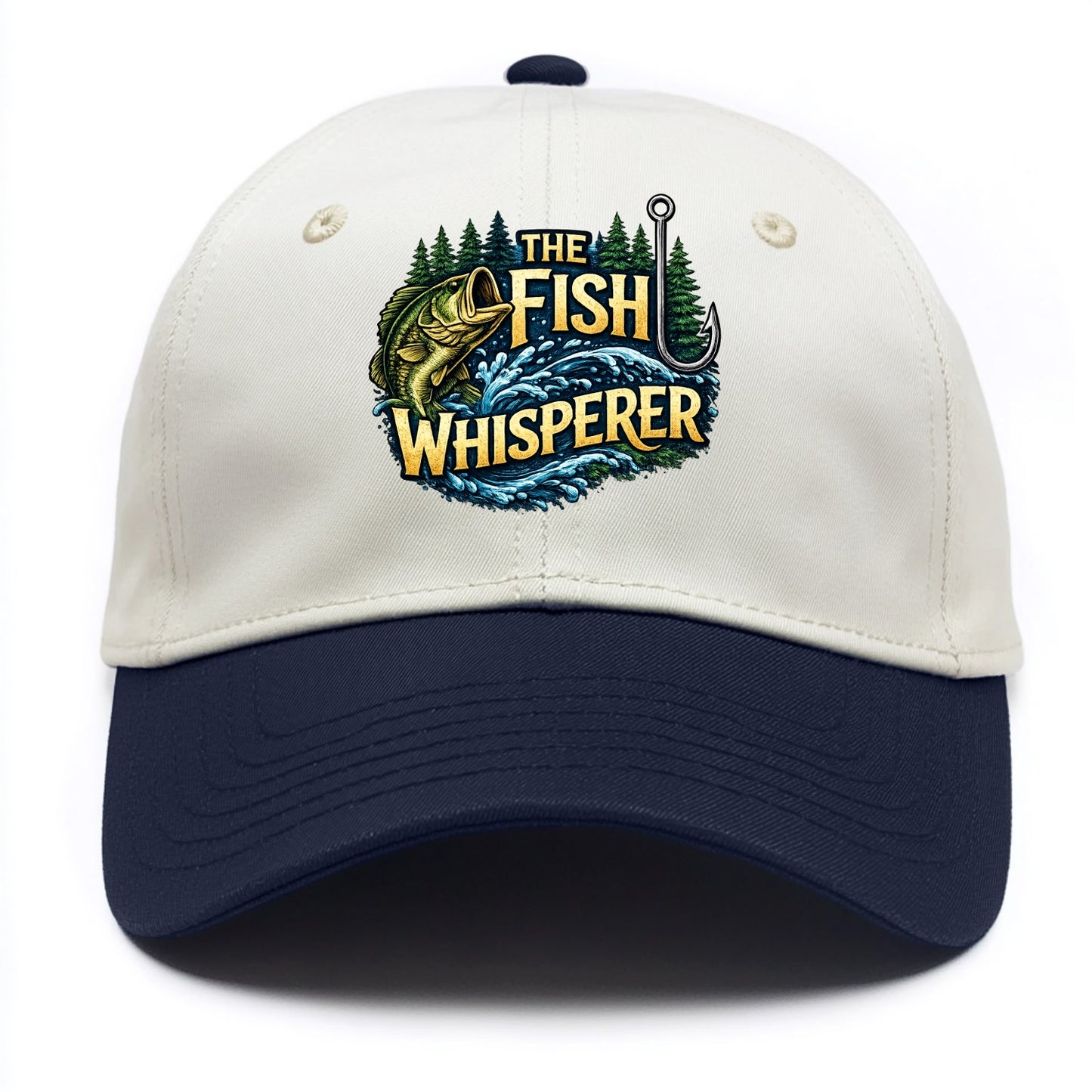 Fish Whisperer - Two Tone Cap - Navy