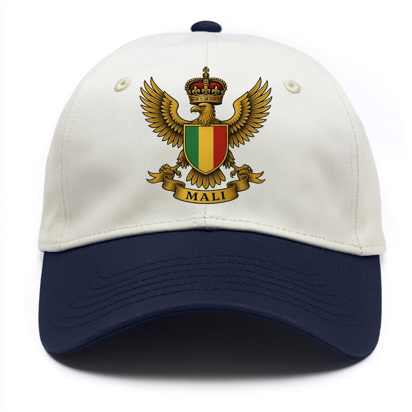 Mali Royal Logo - Two Tone Cap - Navy