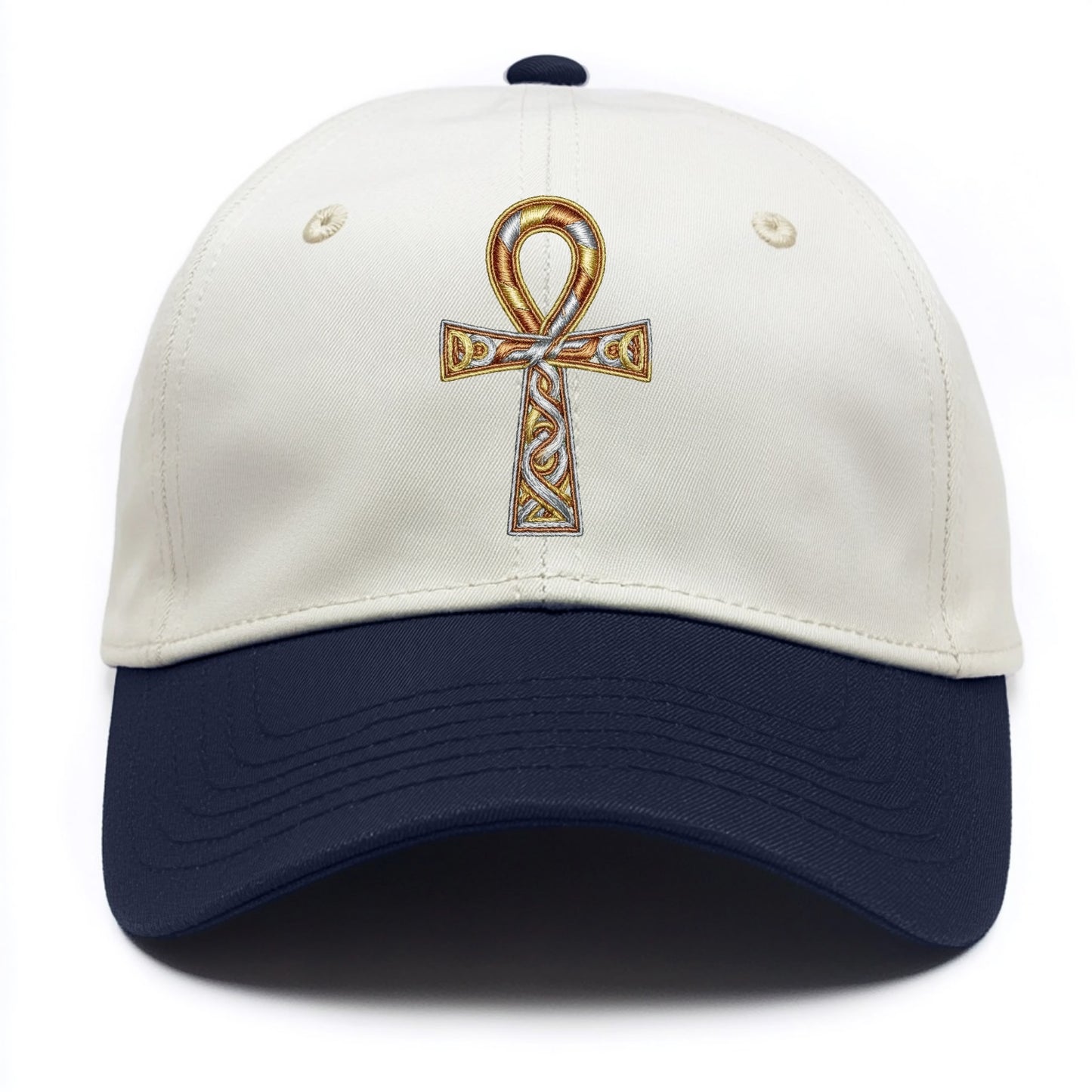 Ankh of Life - Two Tone Cap - Navy