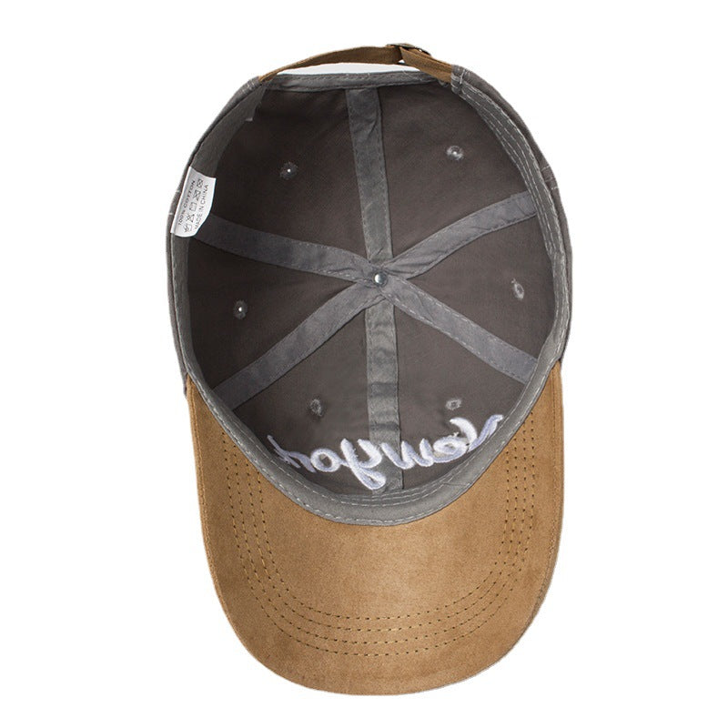 Vintage New York Rugby Baseball Cap - Washed Cotton Embroidered 'NY' Script Hat with 1962 Flags
