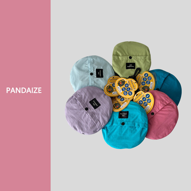 Sombrero plegable y plegable de secado rápido para actividades de verano al aire libre: sombrero tipo cubo con protección solar y protección UV