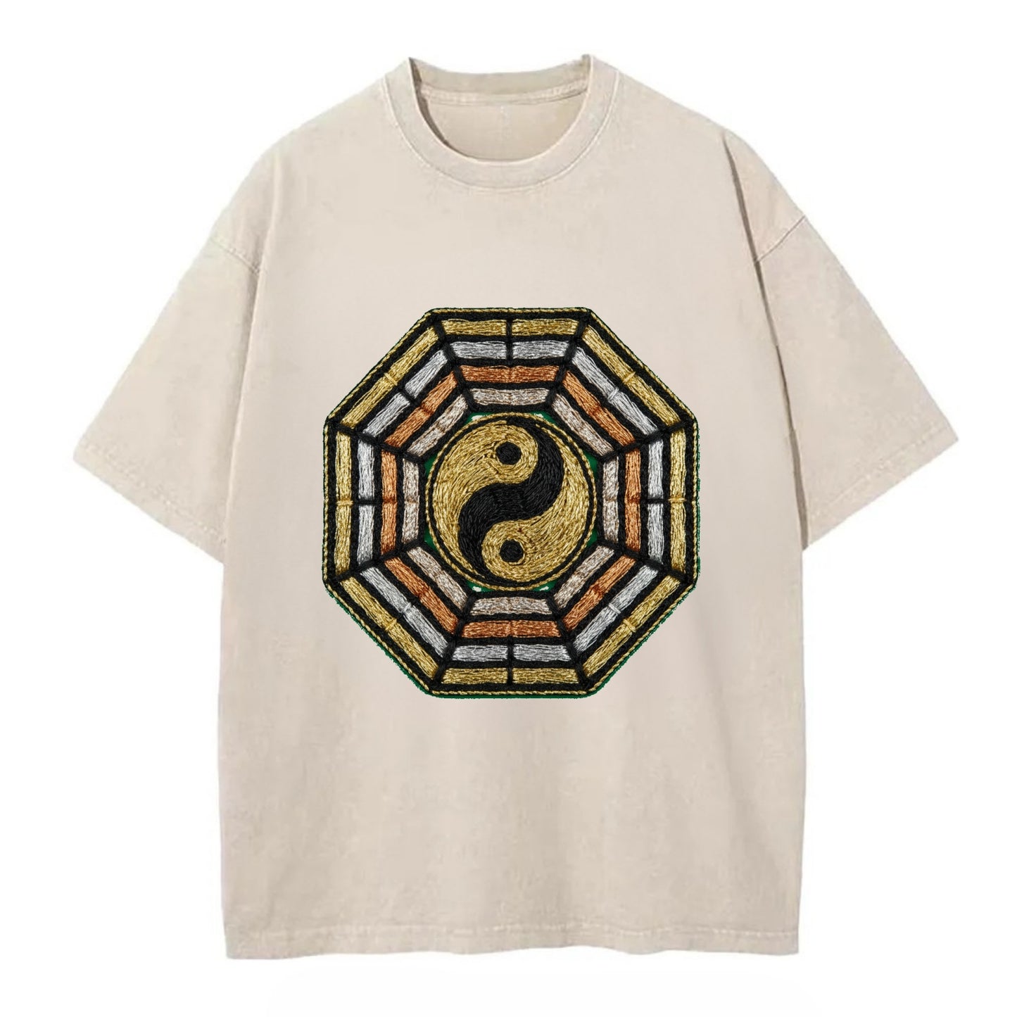 Bagua - Vintage T-shirt - Off White
