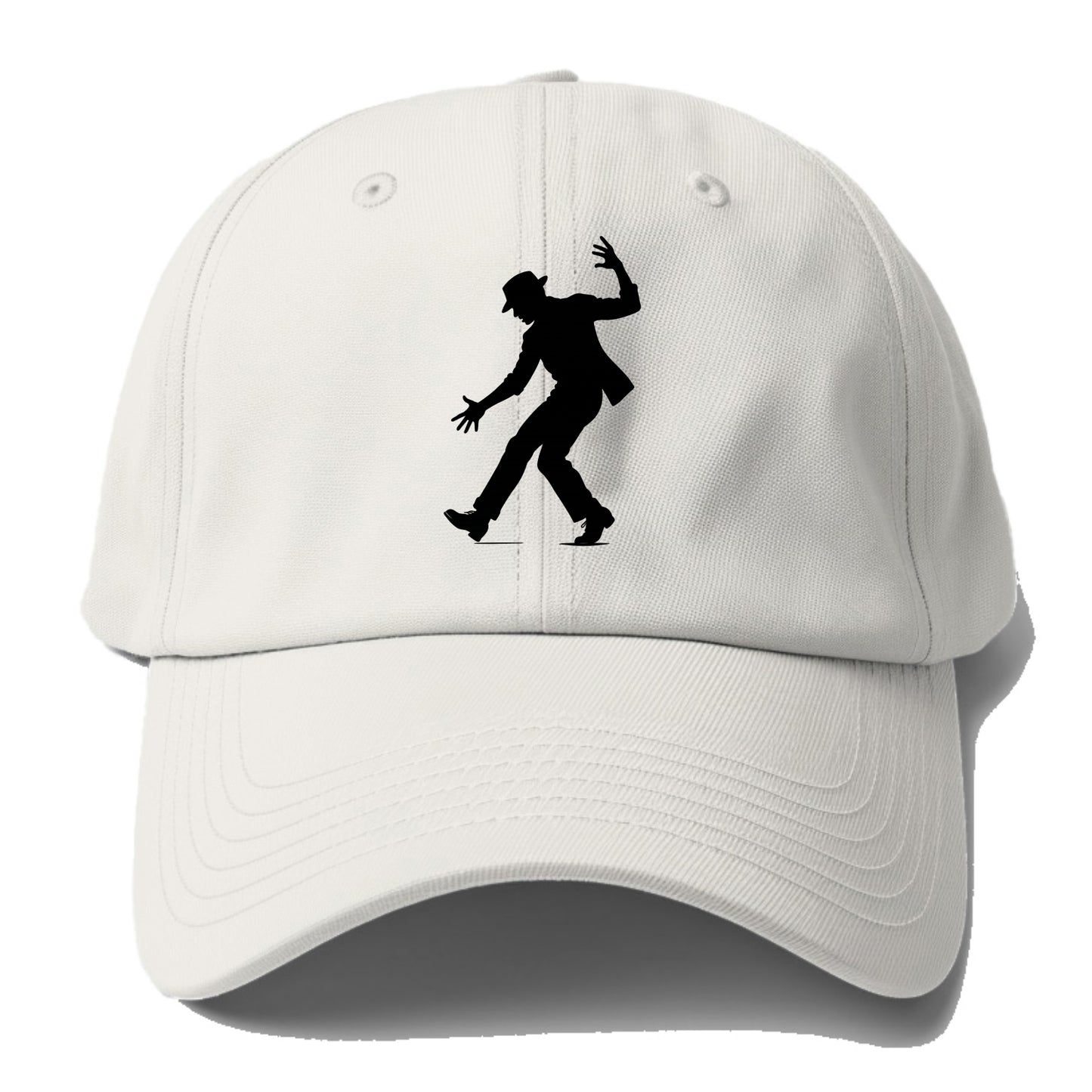 Tap dancer dramatic step - Baseball Cap For Big Heads - Off White