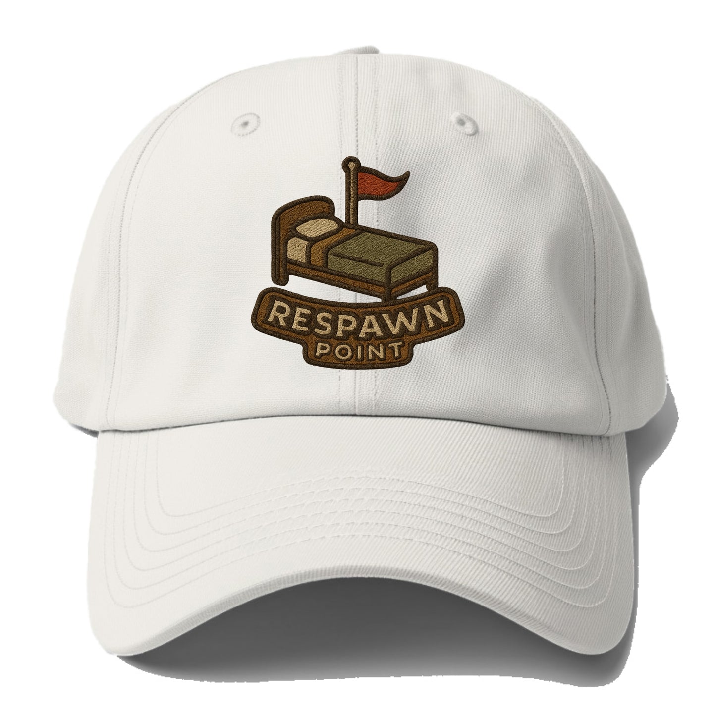 Respawn Point - Baseball Cap - Off White