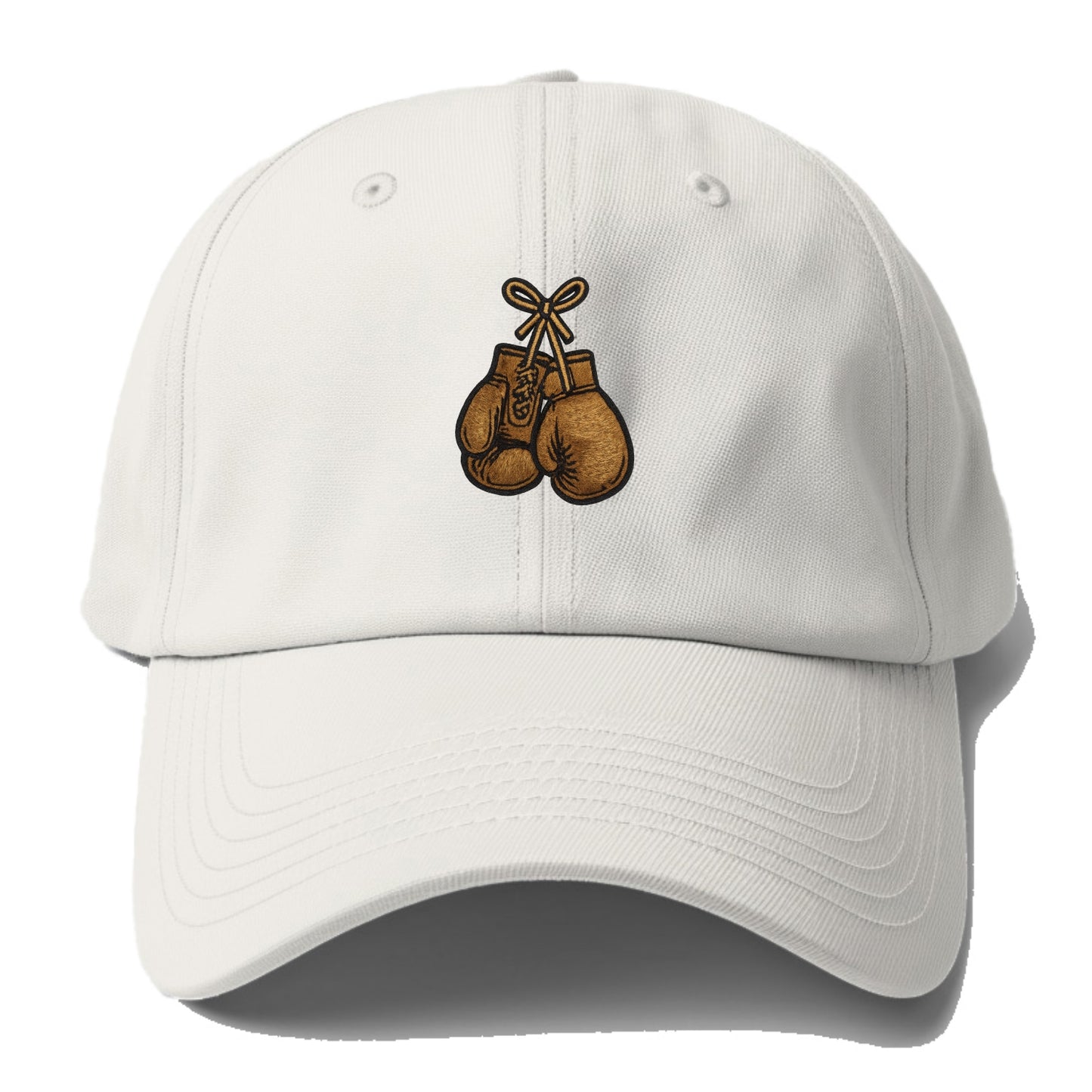 Boxing Gloves - Baseball Cap For Big Heads - Off White