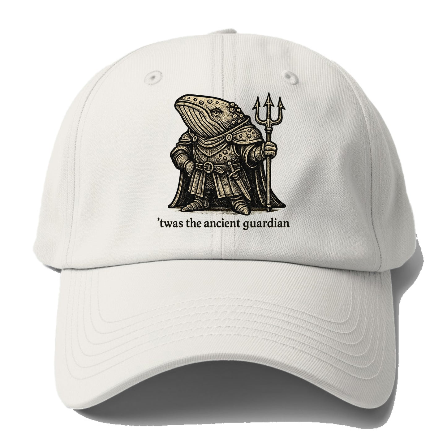 Whale Ancient Guardian - Baseball Cap - Off White