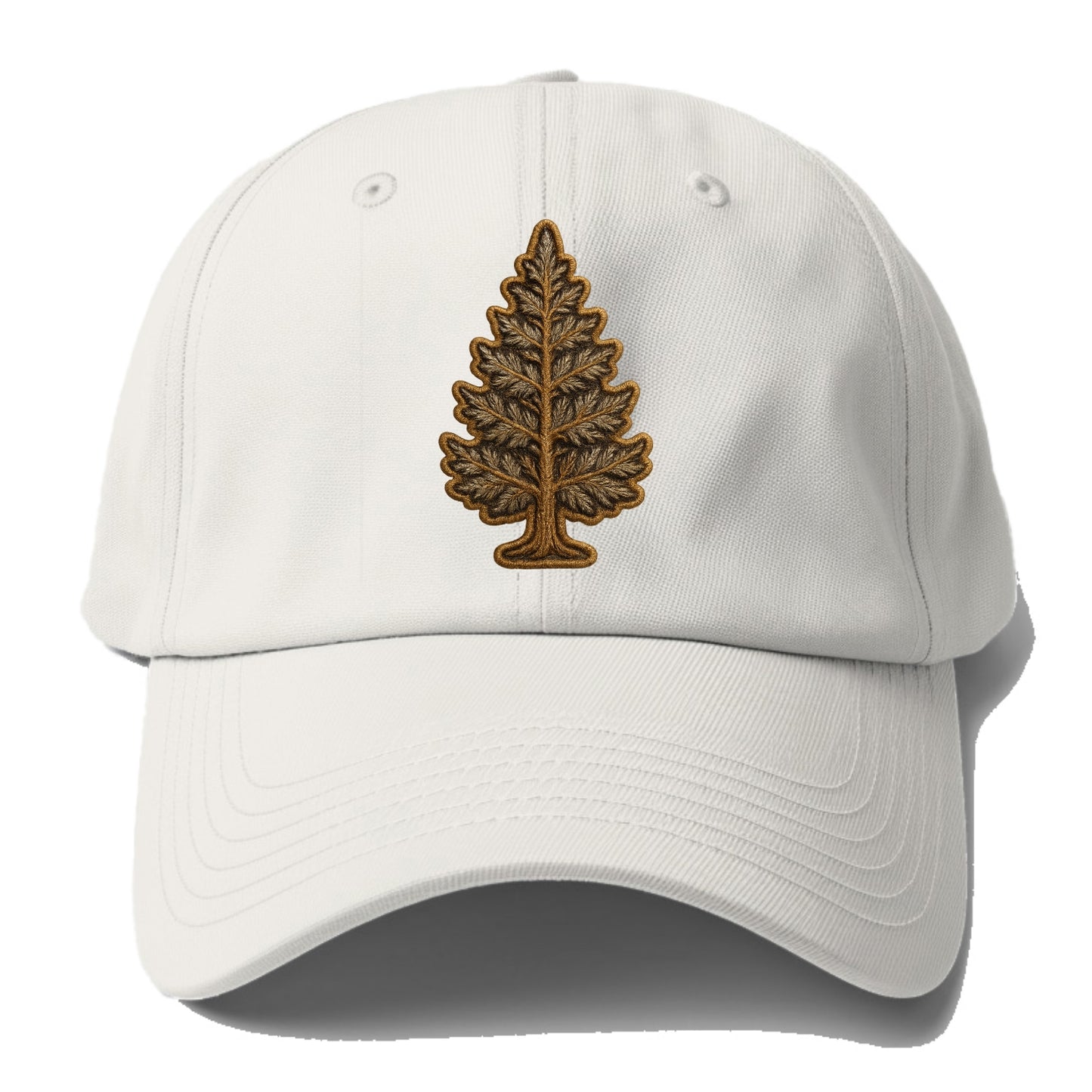 Pine Tree - Baseball Cap - Off White