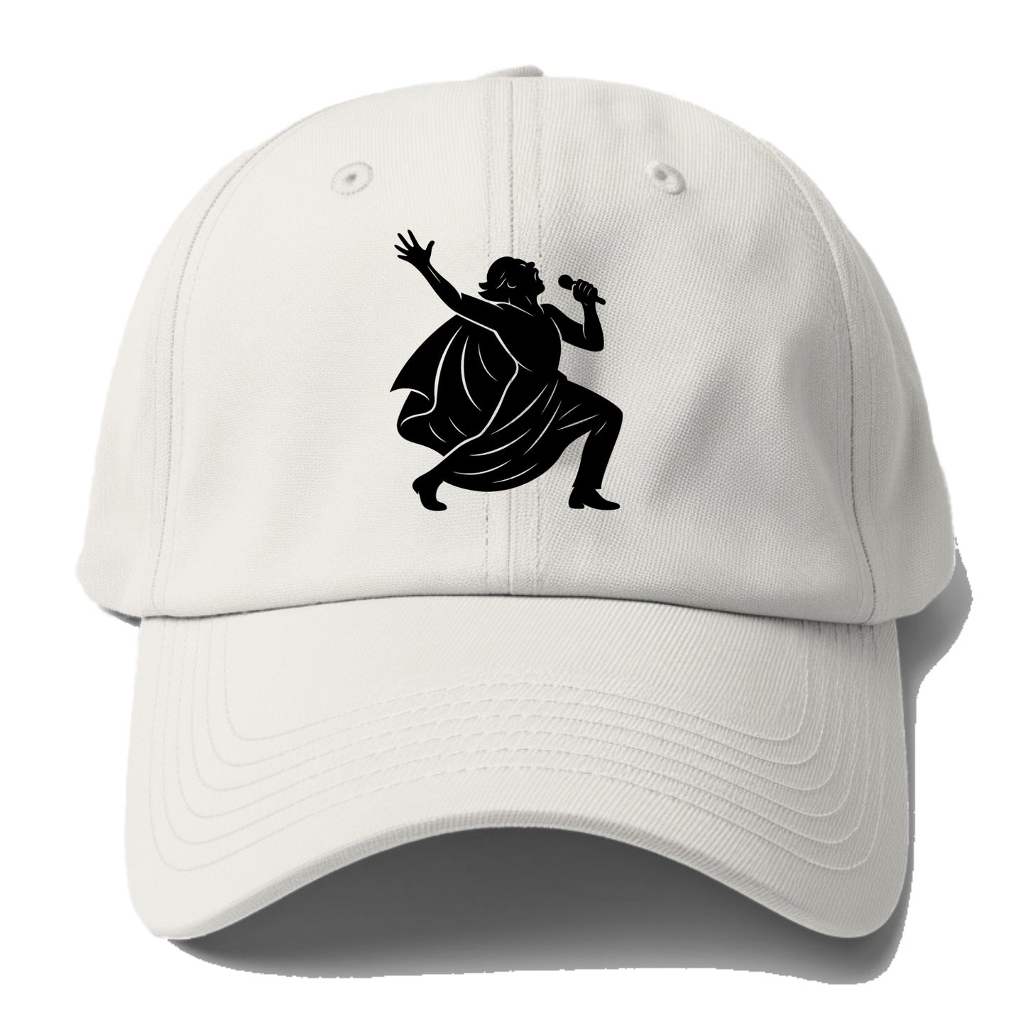 Opera singer powerful finale - Baseball Cap For Big Heads - Off White