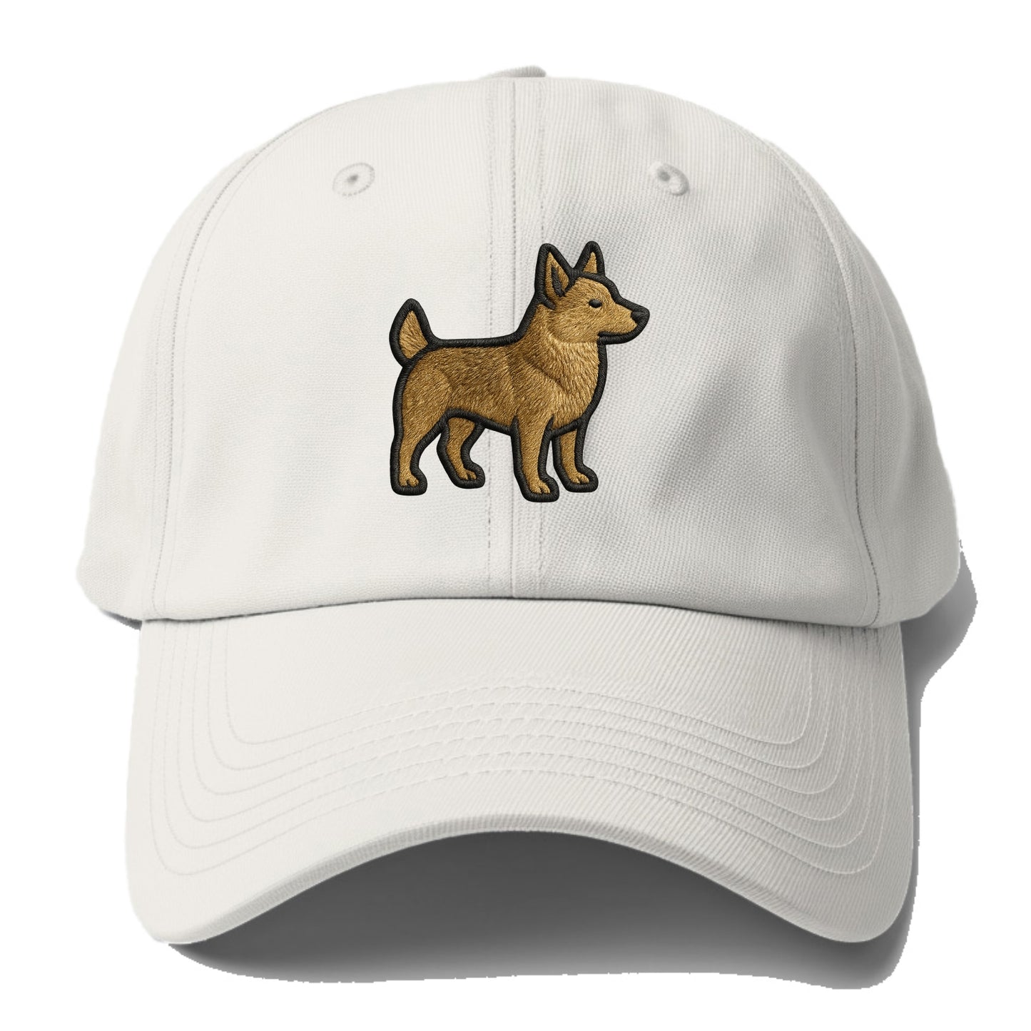 Swedish Vallhund - Contemporary Viking d - Baseball Cap For Big Heads - Off White