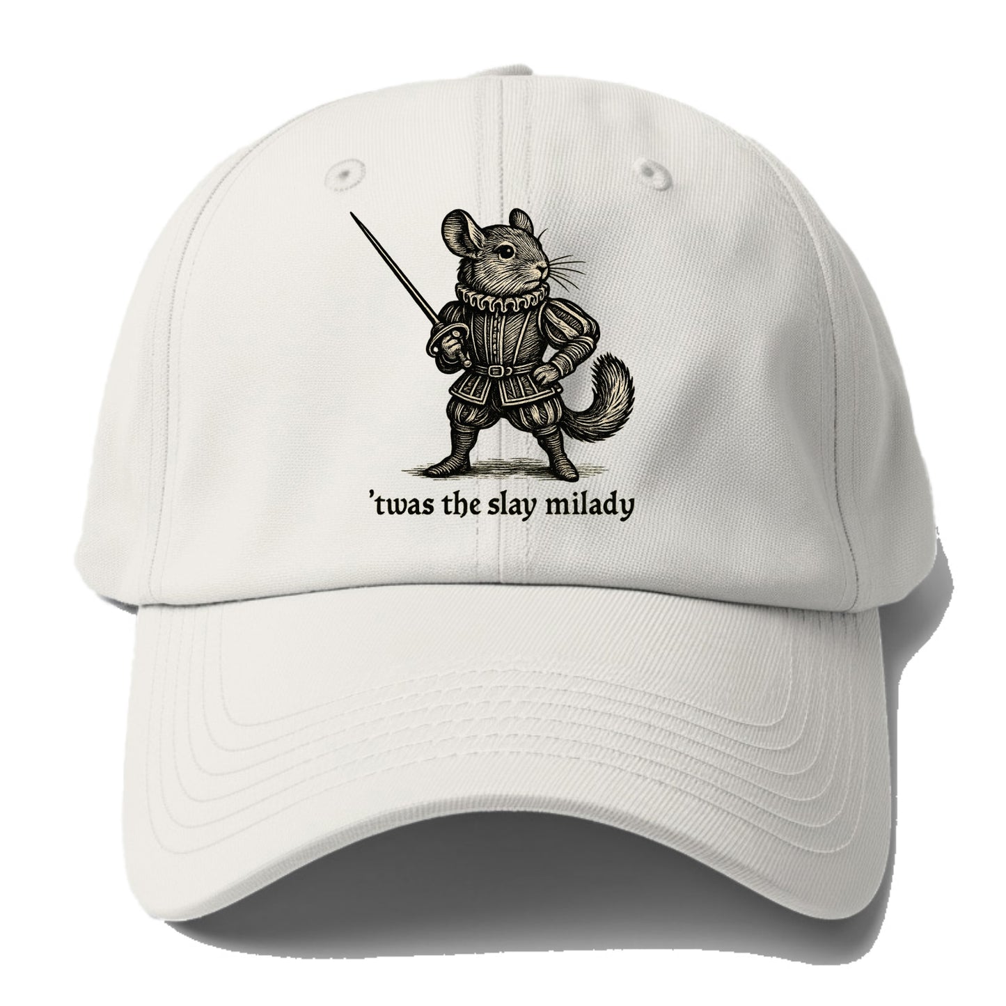 Chinchilla Noble - Baseball Cap For Big Heads - Off White