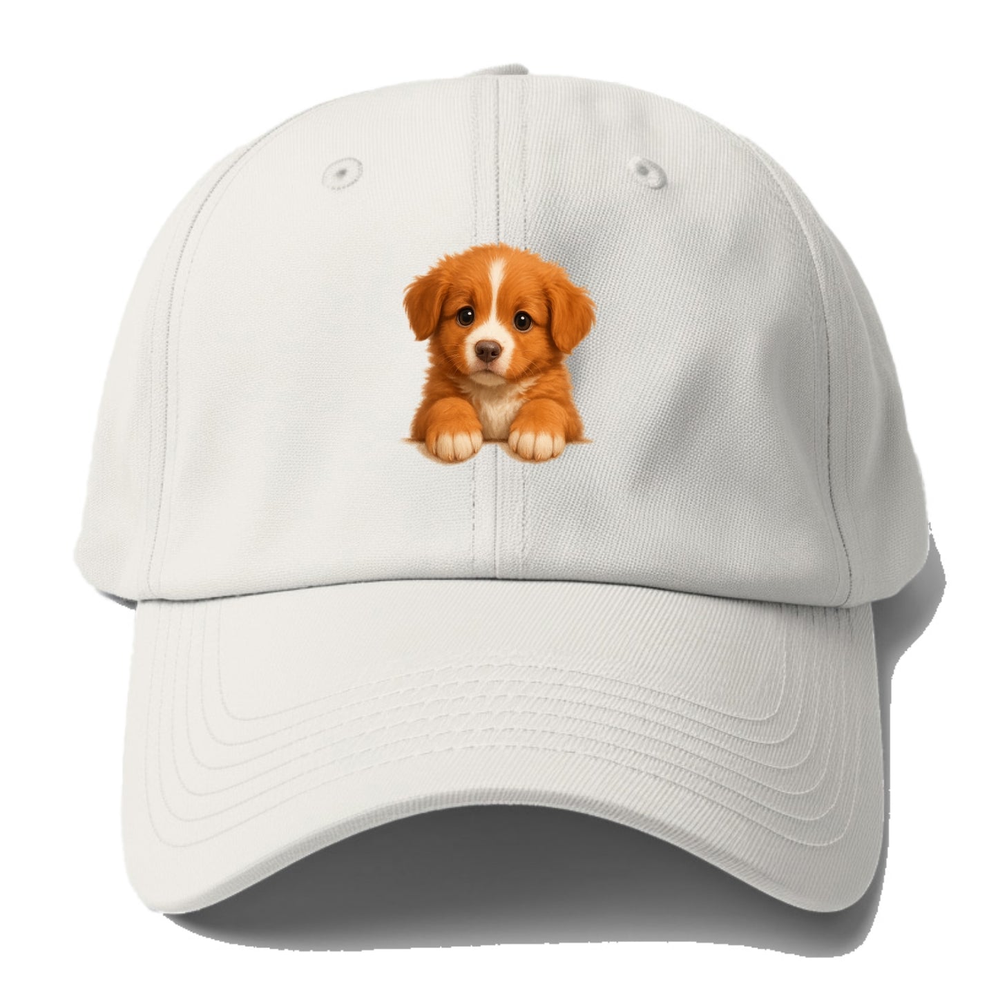 Nova Scotia Duck Tolling Retriever - Ba - Baseball Cap For Big Heads - Off White