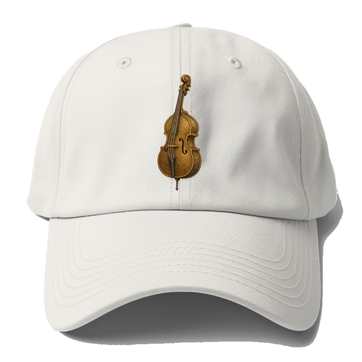 Acoustic Bass - Baseball Cap For Big Heads - Off White