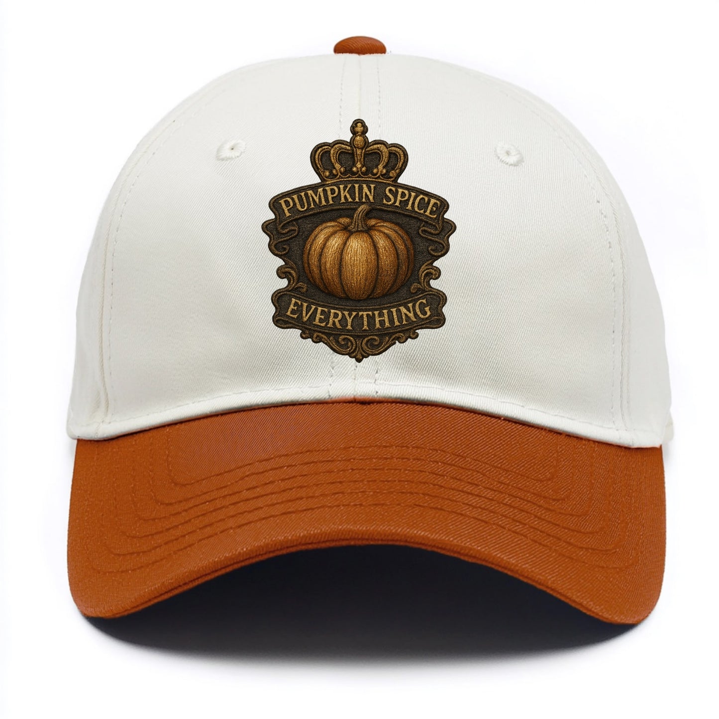 Pumpkin Spice Everything - Two Tone Cap - Orange