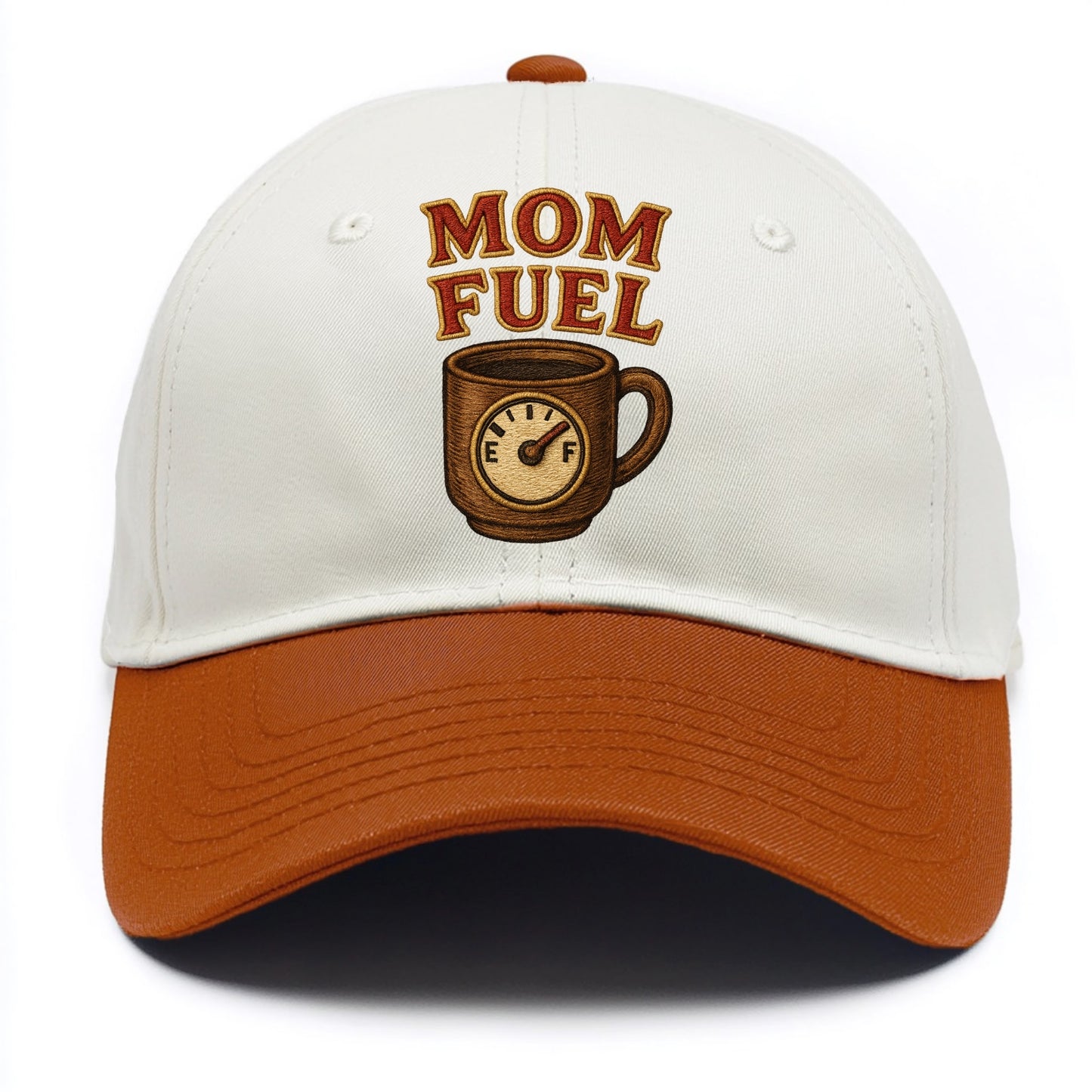 Mom Fuel - Two Tone Cap - Orange