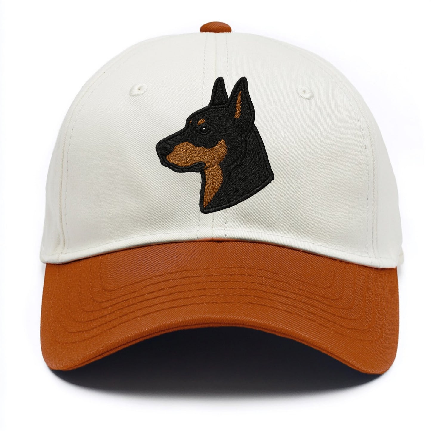 Beauceron - Contemporary French herder d - Two Tone Cap - Orange